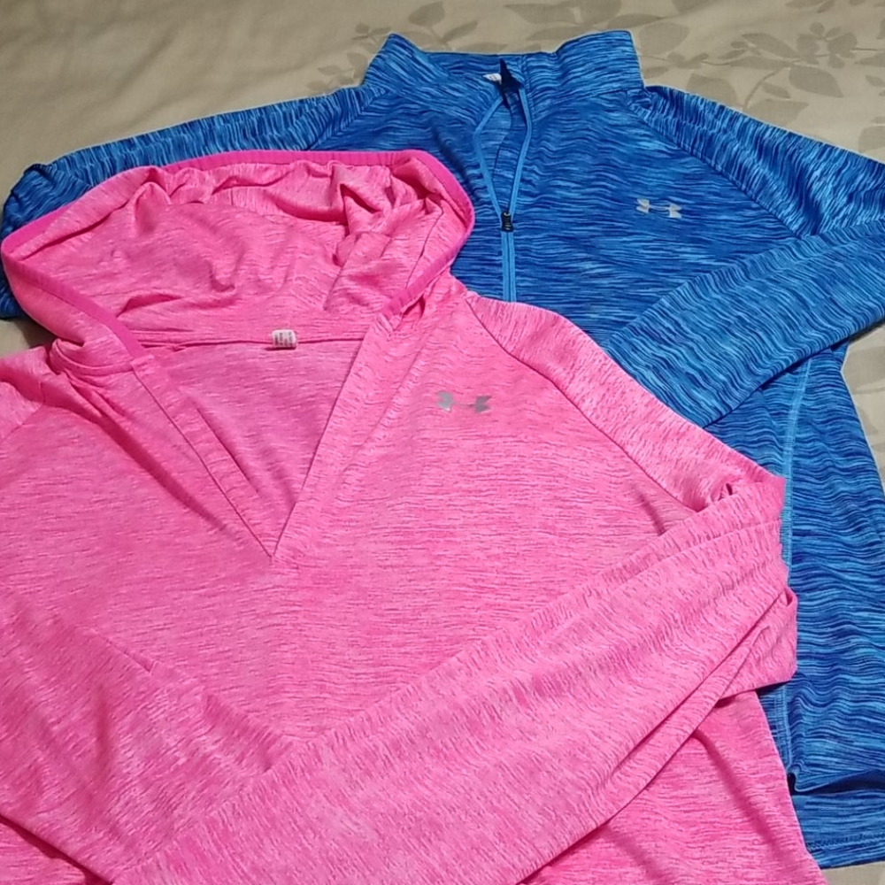Heat gear quarter zip and hoodie